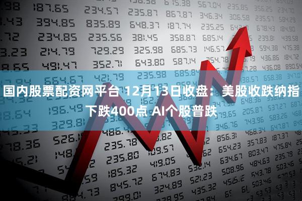 国内股票配资网平台 12月13日收盘：美股收跌纳指下跌400点 AI个股普跌
